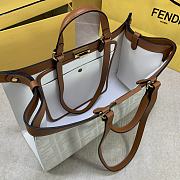 Fendi Peekaboo x Tote Hand Bag Size 41X29X14cm - 4