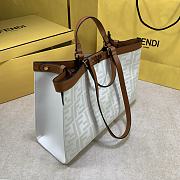 Fendi Peekaboo x Tote Hand Bag Size 41X29X14cm - 3