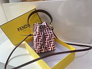 Fendi Mon Tresor Small Bucket Bag With Pink Calfskin Leather 8BS01  - 1