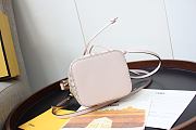 Fendi Mon Tresor Small Bucket Bag With Light Pink Calfskin Leather 8BS01  - 5