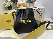 Fendi Roma Bucket Bag In Black Size 30x39cm - 1