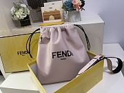 Fendi Roma Bucket Bag In Pink Size 30x39cm - 4