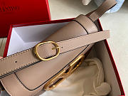 Valentino Garavani Supervee Shoulder Brown Bag Size 26.5x9x15cm - 5