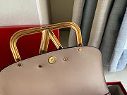 Valentino Garavani Supervee Shoulder Brown Bag Size 26.5x9x15cm - 2