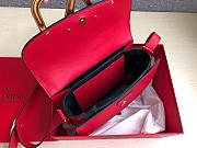 Valentino Garavani Supervee Shoulder Red Bag Size 26.5x9x15cm - 3