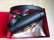 Valentino Garavani Supervee Shoulder Black Bag Size 26.5x9x15cm - 3