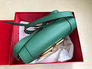 Valentino Garavani Supervee Shoulder Light Green Bag Size 26.5x9x15cm - 5