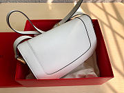 Valentino Garavani Supervee Shoulder White Bag Size 26.5x9x15cm - 2