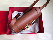 Valentino Garavani Supervee Shoulder Wine Bag Size 26.5x9x15cm - 6