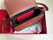 Valentino Garavani Supervee Shoulder Wine Bag Size 26.5x9x15cm - 5