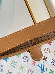 Louis Vuitton Graceful PM Handbag In White M40352 Size 46cm - 3