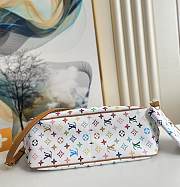 Louis Vuitton Graceful PM Handbag In White M40352 Size 46cm - 2