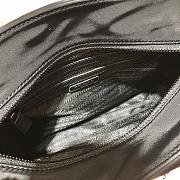 Prada Nylon Cross-Body Bag In Black 2VH110 Size 25x22x7cm - 5