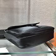 Prada Nylon Cross-Body Bag In Black 2VH110 Size 25x22x7cm - 2