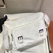 Prada Medium Nylon Shoulder Bag 1BD671 Size 30x25x12cm - 5