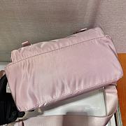 Prada Medium Nylon Shoulder Bag Pink 1BD671 Size 30x25x12cm - 2