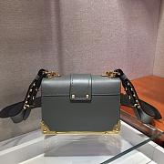 Prada Cahier Leather Shoulder Bag 1BD045 Size 19x14x9cm - 3