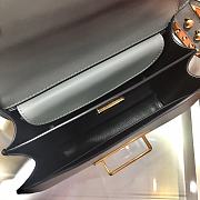 Prada Cahier Leather Shoulder Bag 1BD045 Size 19x14x9cm - 2