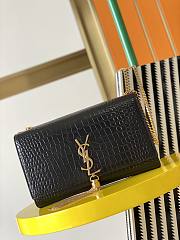 YSL Medium Kate Monogram Satchel 35411 Size 24cm  - 1