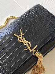 YSL Medium Kate Monogram Satchel 35411 Size 24cm  - 4