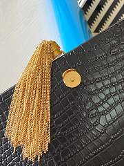 YSL Medium Kate Monogram Satchel 35411 Size 24cm  - 5