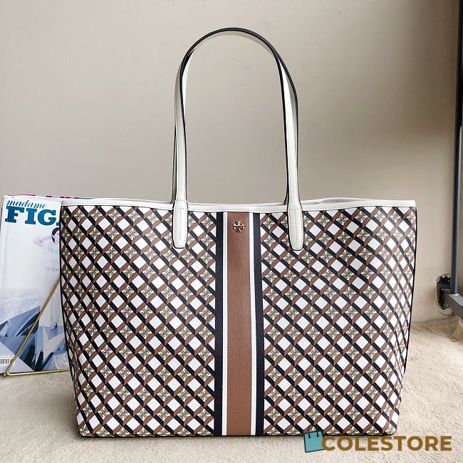 Colestore Tory Burch Gemini Link Top-Zip Tote 58450 - 1