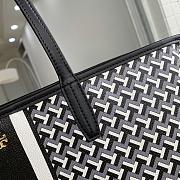 Colestore Tory Burch Gemini Link Top-Zip Tote In Black 58450 - 5
