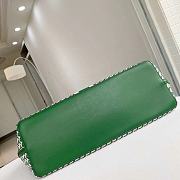Colestore Tory Burch Gemini Link Top-Zip Tote In Green 58450 38cm - 2