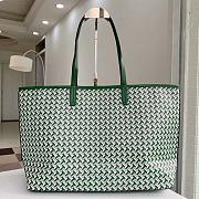 Colestore Tory Burch Gemini Link Top-Zip Tote In Green 58450 38cm - 4