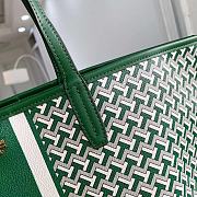 Colestore Tory Burch Gemini Link Top-Zip Tote In Green 58450 38cm - 6