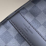 Louis Vuitton Keepall Bandouliere In Black Damier M41418 Size 50cm - 5