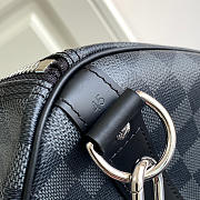 Louis Vuitton Keepall Bandouliere Black Damier M41418 Size 45cm - 4