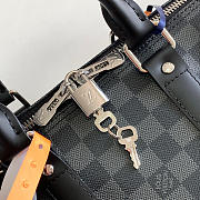 Louis Vuitton Keepall Bandouliere Black Damier M41418 Size 45cm - 6