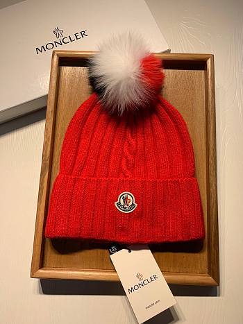 Moncler Wool Red Hat