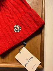 Moncler Wool Red Hat - 2