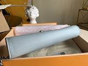 Louis Vuitton Lockme Clutch Blue M56088  - 5