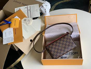 Louis Vuitton Box Bag Monogram Canvas  Size 21x6x12cm