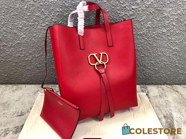 Valentino Garavani E/W Vring In Red Size 34 x 40 x 12 cm - 1
