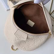 Louis Vuitton Bumbag White Monogram Empreinte Leather M44812  - 4