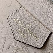 Louis Vuitton Bumbag White Monogram Empreinte Leather M44812  - 5