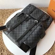 Louis Vuitton Backpack Black Damier N41379 41cm - 4