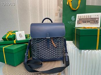 Goyard Alpin Backpack In Blue
