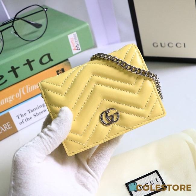Gucci Marmont Card Case Wallet 625693 - 1