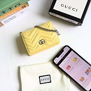 Gucci Marmont Card Case Wallet 625693 - 3