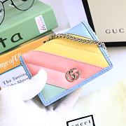 Gucci Marmont Card Case Wallet Multicolor 625693 - 1