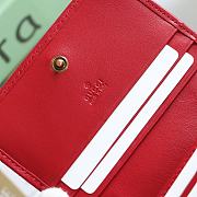 Gucci Marmont Card Case Wallet Red 625693 - 2