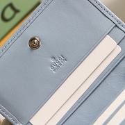 Gucci Marmont Card Case Wallet Blue 625693  - 3