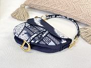 Dior Canvas Tie Dye Saddle Multicolor Blue - 3