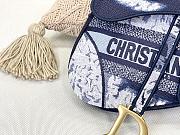 Dior Canvas Tie Dye Saddle Multicolor Blue - 4