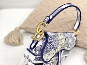 Dior Saddle Around the World 25×6×20cm - 6